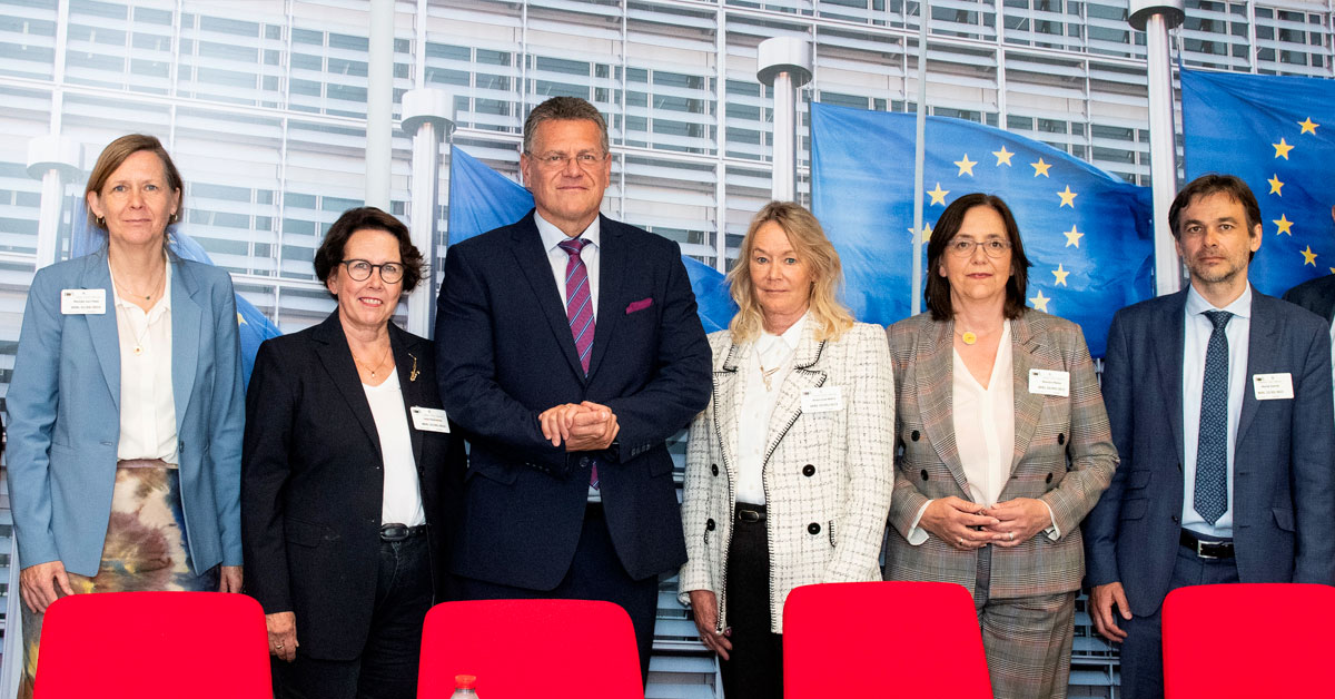 RegWatchEurope meets Maroš Šefčovič, vice president of the European Commission